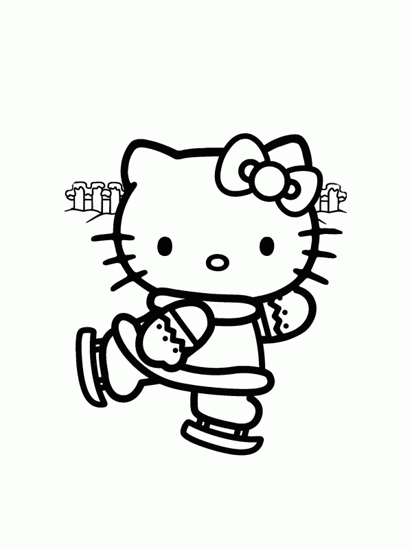 Hello Kitty kolorowanki
